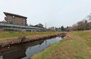 野川公園南端