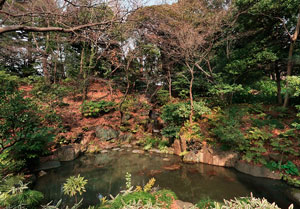 古河庭園大滝