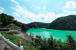 上州湯の湖