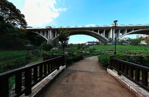 上谷戸大橋下流側