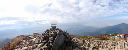 磐梯山山頂